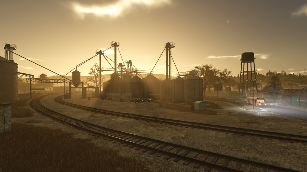 Farming countryside